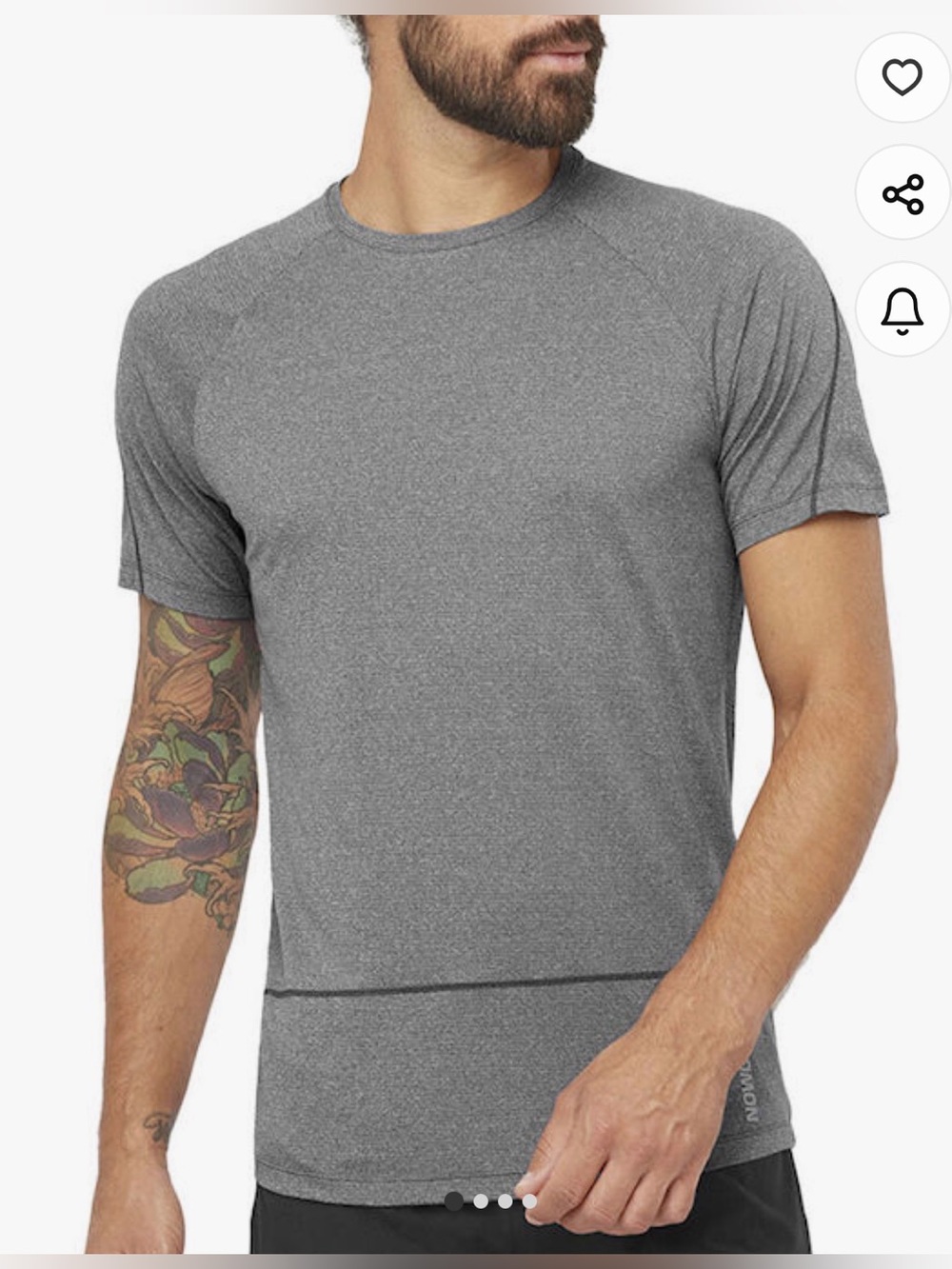 Salomon CROSS RUN SS TEE